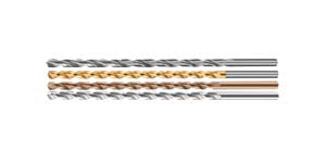 Cobalt-containing high-speed steel parabolic deep hole drill    M2 Extended drills with straight shank （Full ground/Milled） 